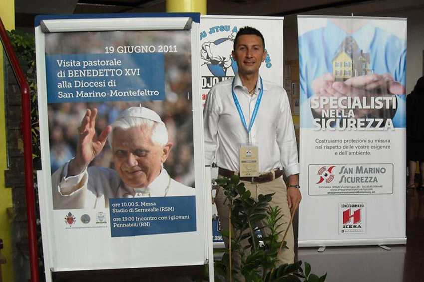 San Marino Sicurezza videosorveglianza Papa Benedetto XVI