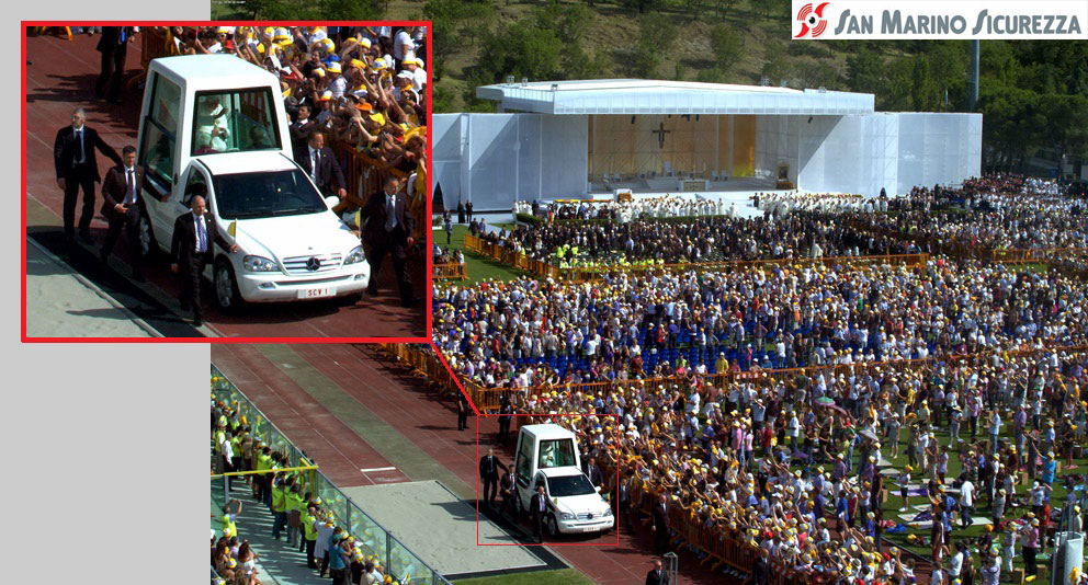 visita pastorale di Papa Benedetto XVI nella Repubblica sammarinese